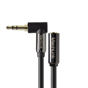 마하링크 3극 스테레오 AUX 꺾임 연장 고급형 오디오 케이블