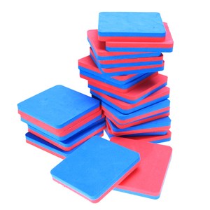 리빙다 체육대회용 청홍색판 7 x 7cm 게임소품
