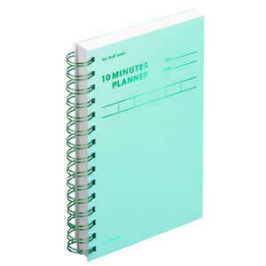 모트모트 컬러칩 텐미닛 플래너 HALF YEAR, 그리너리, 125 x 198 ..., 1개