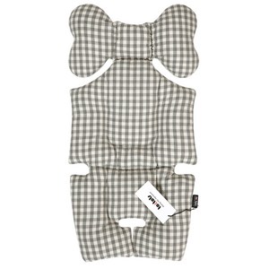 투토츠 에어라이너 유모차시트, 뉴트로체크 그레이, 1개