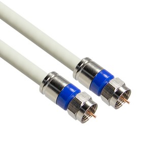마하링크 국산 RF TO RF 5C 동축 케이블 화이트