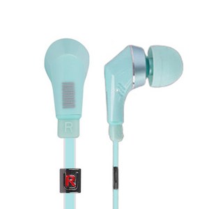 누리안 플랫 이어폰, VT-NK200, 블루