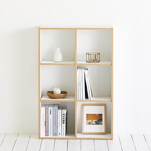 룸앤홈 3단 6칸 데일리 책장