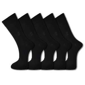 비버리힐스폴로클럽 남성용 빅사이즈 무지 양말 5족