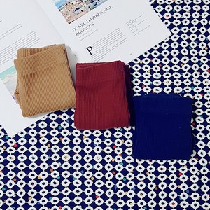 레인보우키즈 유아동용 마카롱 골지 레깅스 3종세트