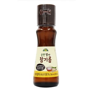 OganicStoy 순한 발아 참기름, 80ml, 1개