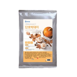 위드고 단호박데이 라떼 만들기 파우더, 1kg, 1개