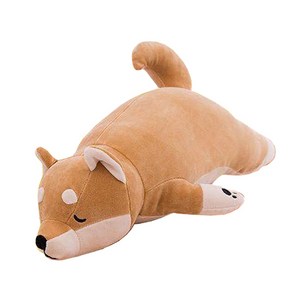 시바견 모찌 애착인형, 70cm, 혼합색상, 1개