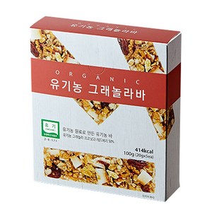 유가원 유기농 그레놀라바, 20g, 5개