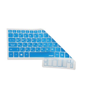 파인피아 LG 그램 울트라PC 시리즈 15G890 15GD890 노트북용 문자인쇄 키스킨, BLUE, 1개