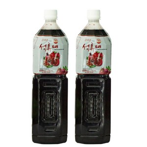 파낙스 참다음 석류 골드 음료베이스, 1.5L, 2개