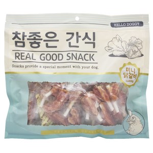 헬로도기 참좋은간식 건조간식, 미니닭갈비, 600g, 1개