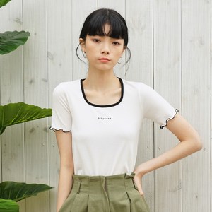 바이바이섭 여성용 TO2 FRILL 티셔츠
