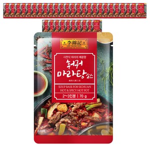 이금기 훠궈 마라탕 소스, 70g, 36개
