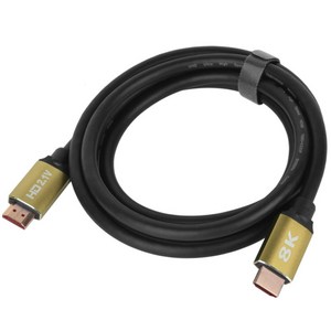 셀인스텍 HDMI 2.1Ver 8K 케이블 골드, 1개, 2m