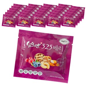 넛츠앤 하루한줌 525베리 견과, 25g, 30개