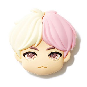 BTS 캐릭터 피규어 브이톡 휴대폰 거치대, V, 1개
