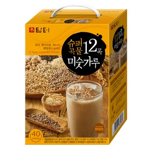 담터 슈퍼 곡물 12곡 미숫가루, 20g, 40개입, 1개