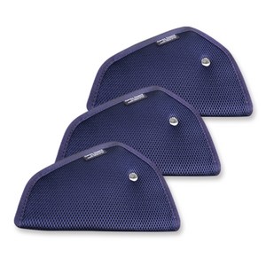 오가닉팩토리 에어메쉬 지니가드 안전벨트 위치조절기, NAVY, 3개
