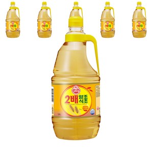 오뚜기 2배 양조식초, 1.8L, 6개