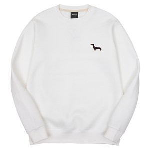 옥스타 남녀공용 닥스훈트 자수 특양면 맨투맨 9SSP010