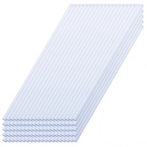 PLA 벌크화이트 벤티사이즈 빨대 250mm, 200개, 1개