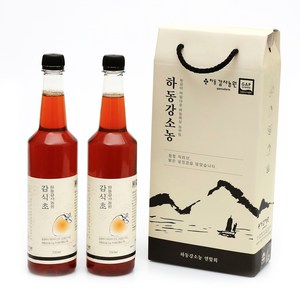 하동감사농원 3년 자연숙성 발효 감식초, 750ml, 2개