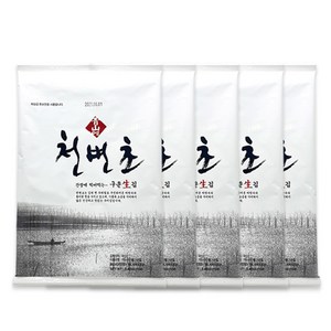 청산에 천변초 프리미엄 무가미 김, 12g, 5개