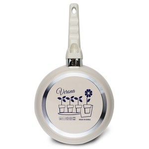 베로나 항균 프라이팬 크림아이보리, 20 cm, 1개