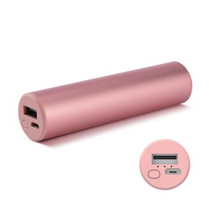 애니클리어 미니 서클스틱 손난로 보조배터리 2500mAh 마이크로5핀