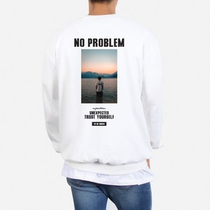 스타토리 남녀공용 노프라블럼 오버핏 맨투맨