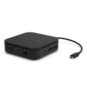 벨킨 7 in 1 USB C 멀티 허브 썬더볼트 3 독 코어 F4U110bt