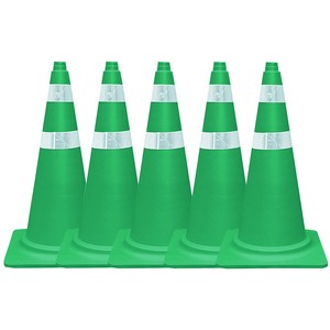 칼라콘 안전 삼각대 녹색, 5개
