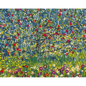 모모픽스페인팅 DIY 명화그리기 세트 40 x 50 cm, 클림트의 사과나무