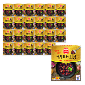 오뚜기 크래프트 짜장, 200g, 24개