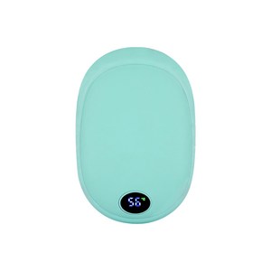 머레이 부드러운 감촉 파스텔 동그리 손난로 보조배터리 10000mAh led 배터리잔량표시, PASTEL, 블루