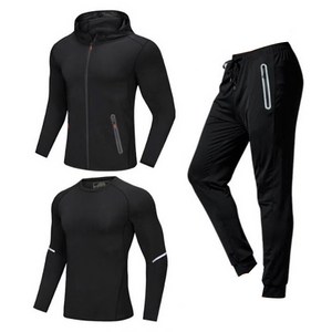 장사부 남성용 트레이닝복 상하의 세트 3in1긴바지