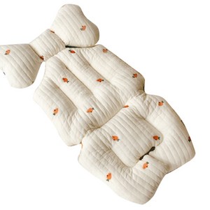 마롤로뜨 자수 누빔 유모차 시트, 캐롯로뜨, 1개