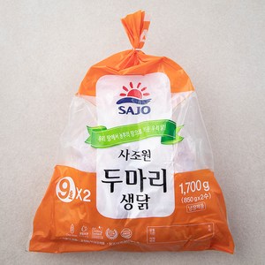 사조원 육계 9호 두마리 (냉장), 1.7kg, 1개