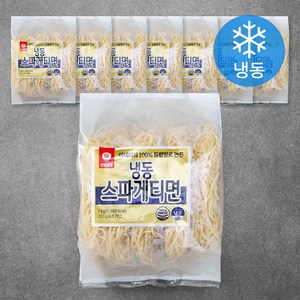 천일냉동 스파게티면 (냉동), 1kg, 8개