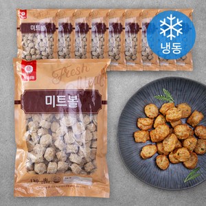 천일냉동 미트볼 (냉동), 1kg, 10개