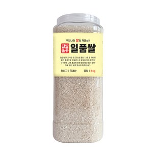 대한농산 통에담은 일품쌀, 2kg, 1개