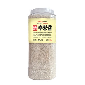 대한농산 통에담은 경기 추청 아끼바레쌀 백미, 1개, 2kg