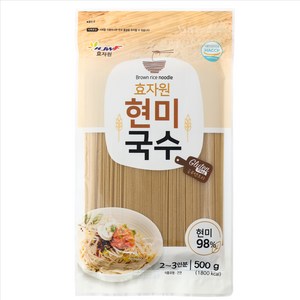 효자원 현미국수, 500g, 1개