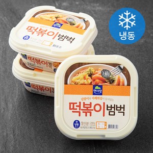 면사랑 떡볶이범벅 (냉동), 296g, 3개