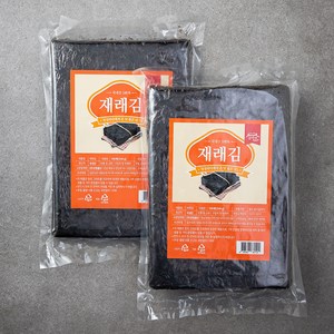 김이가 재래김 100매입, 240g, 2개