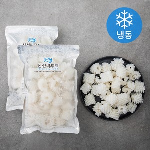 신선씨푸드 솔방울오징어, 500g, 2개입