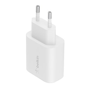 벨킨 USB C타입 PD 3.0 PPS 초고속 유선 충전기 WCA004kr 25W, 화이트, 1개