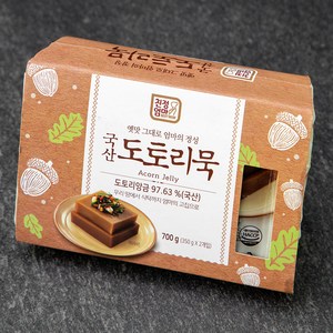 친정엄마 국산 도토리묵 2입, 700g, 1개