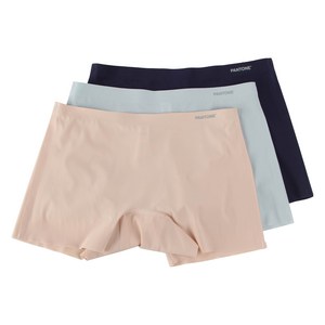 PANTONE 컬러 프리컷 사각 팬티 3종 세트